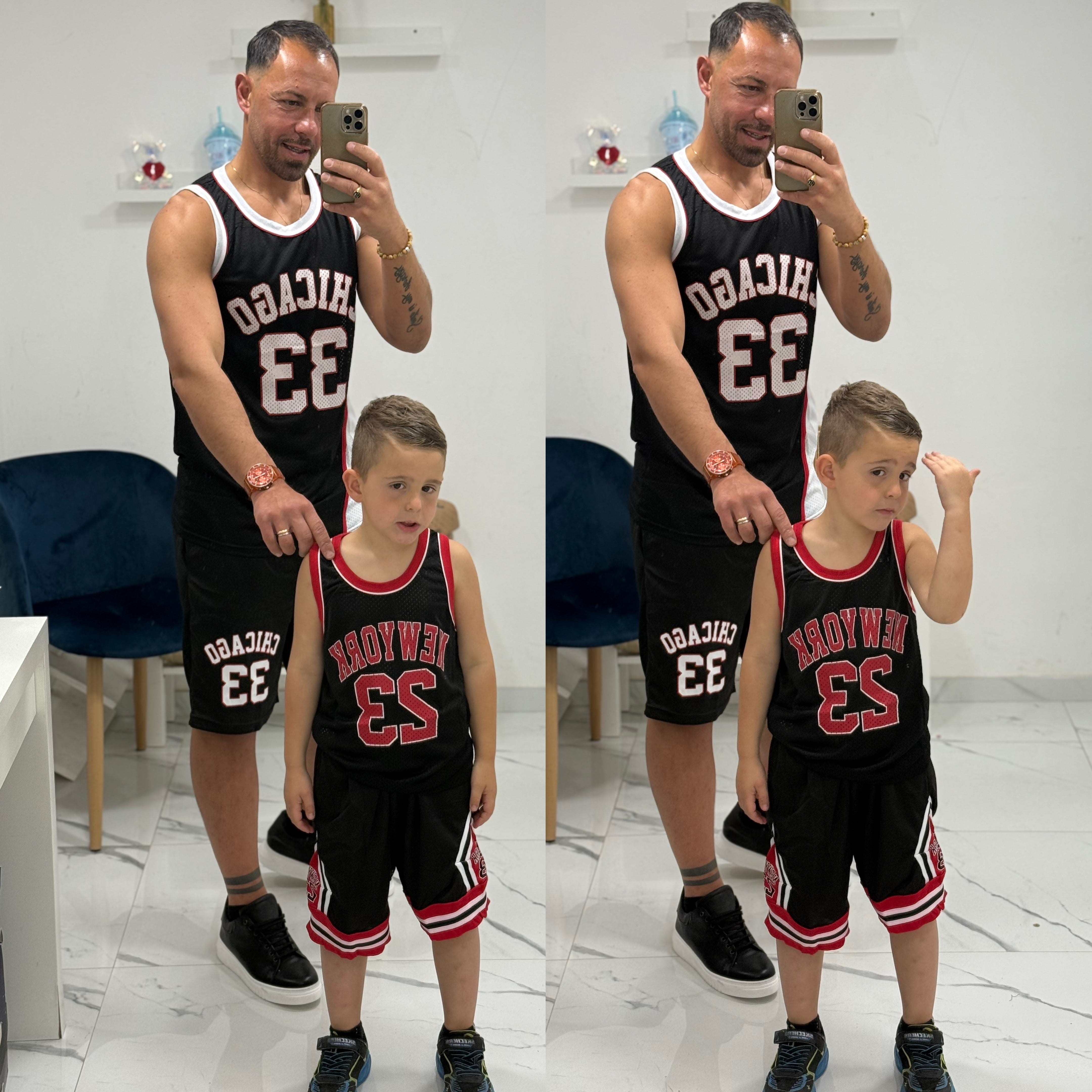 Coordinato Padre e figlio Chicago