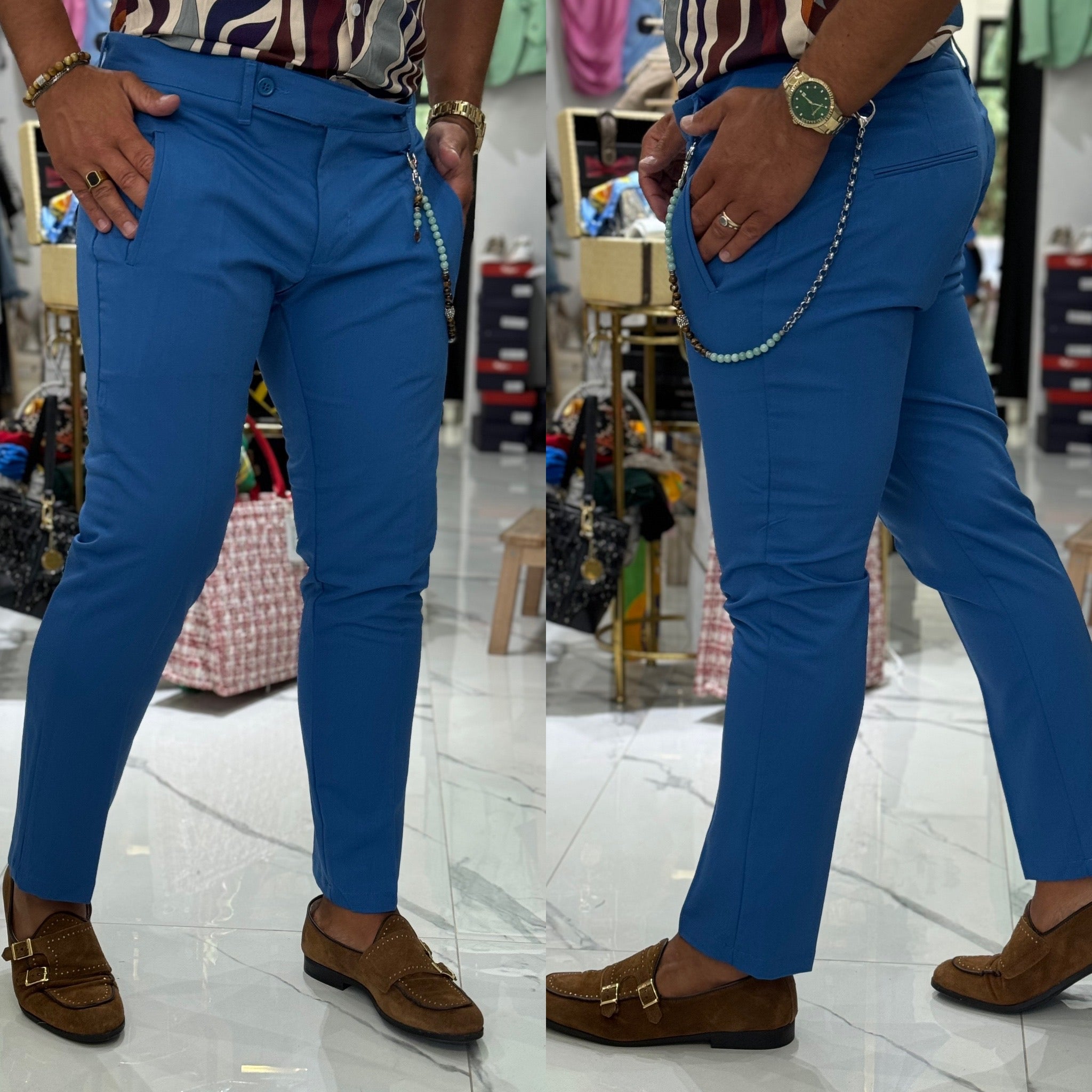 Pantalone Capri Slim Napoli