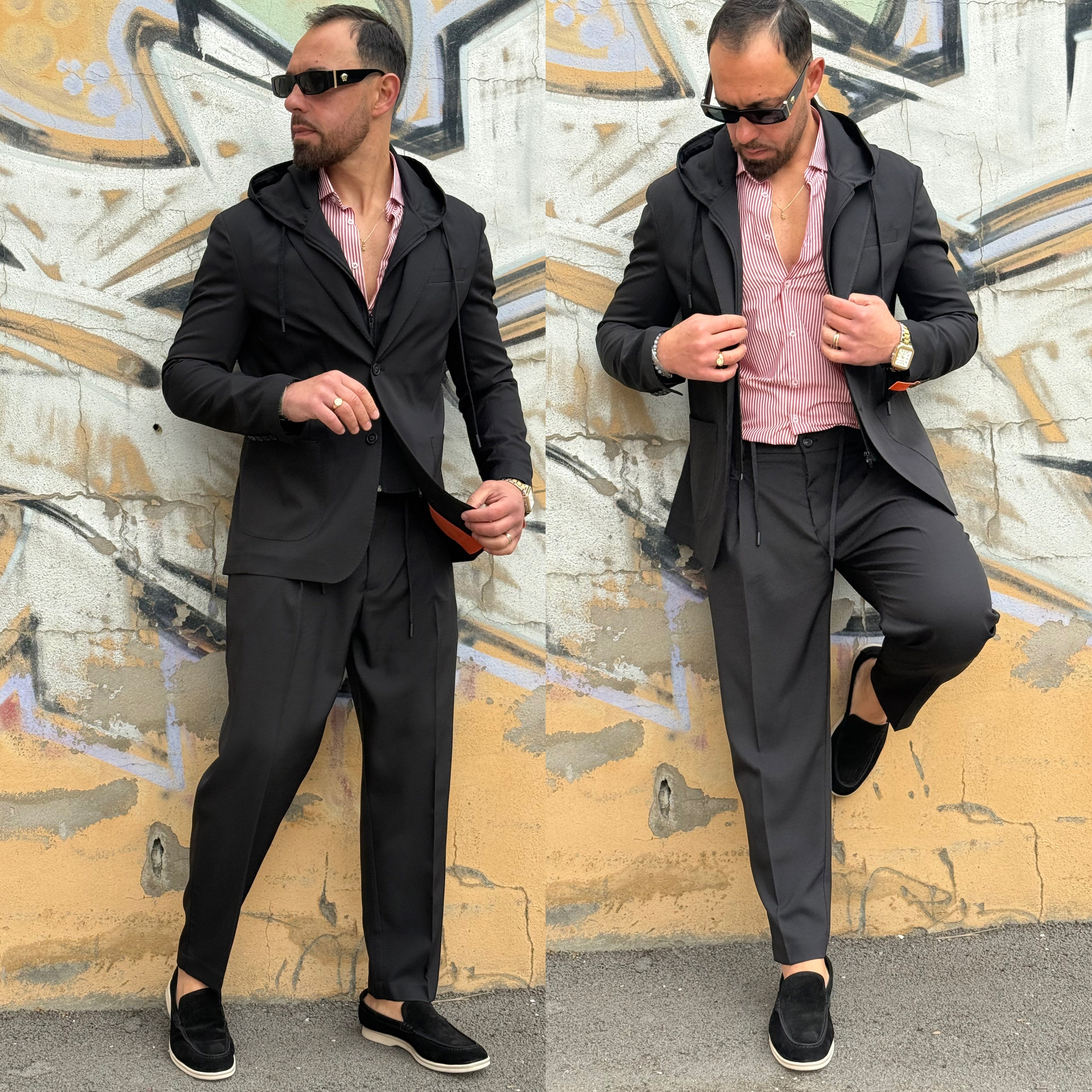 Abito giacca monopetto e pantalone Florence